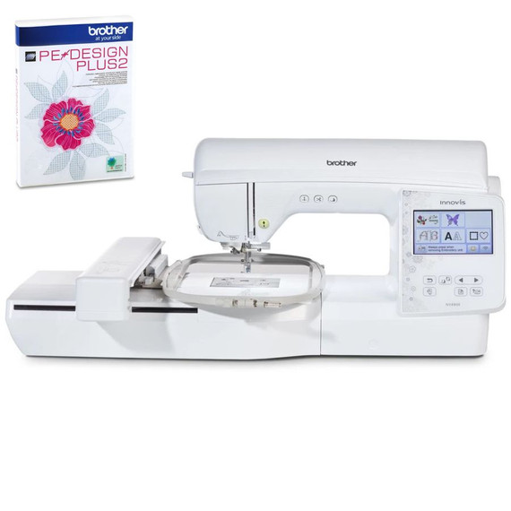 Brother Innov-is NV880E hímzőgép + Brother PE-Design Plus 2 hímzőminta tervező szoftver