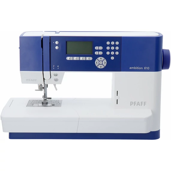 Pfaff ambition 610 háztartási varrógép LCD kijelzővel