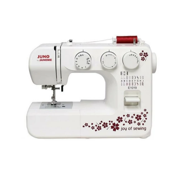 Janome E1019 háztartási varrógép 18 beépített öltéssel