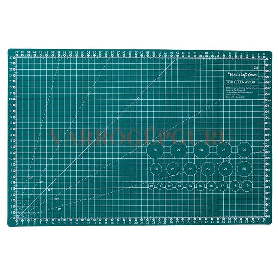 Texi Green 45x30 vágólap zöld