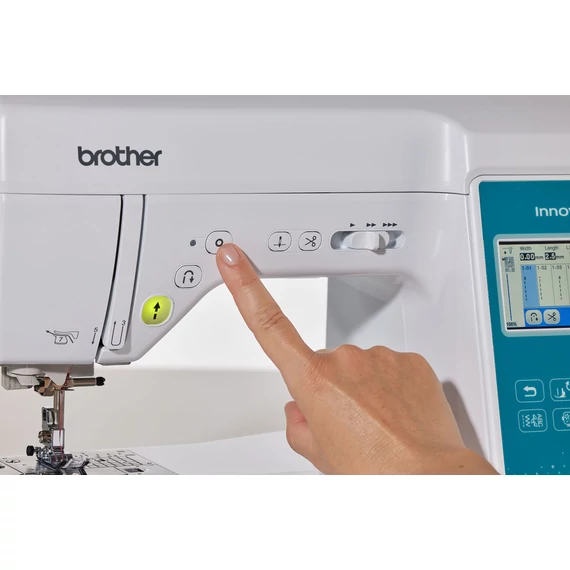 Brother F580 háztartási hímző- és varrógép + Brother PE-Design Plus 2 hímzőminta tervező szoftver