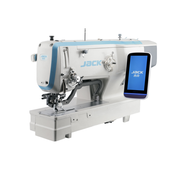 Jack JK-T1790-BS ipari gomblyukazógép érintős kijelzővel