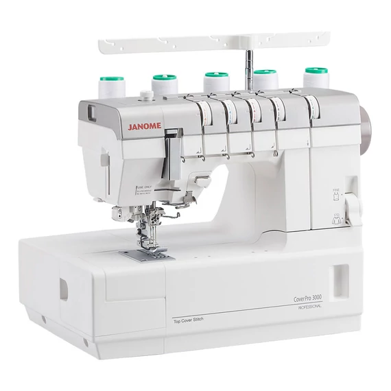 Janome CP3000P alul-felül fedőző másik nézet
