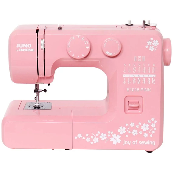 Janome E1015 háztartási varrógép (rózsaszín)