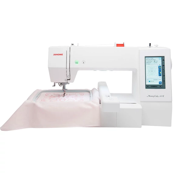Janome Memory Craft 400E háztartási hímzőgép