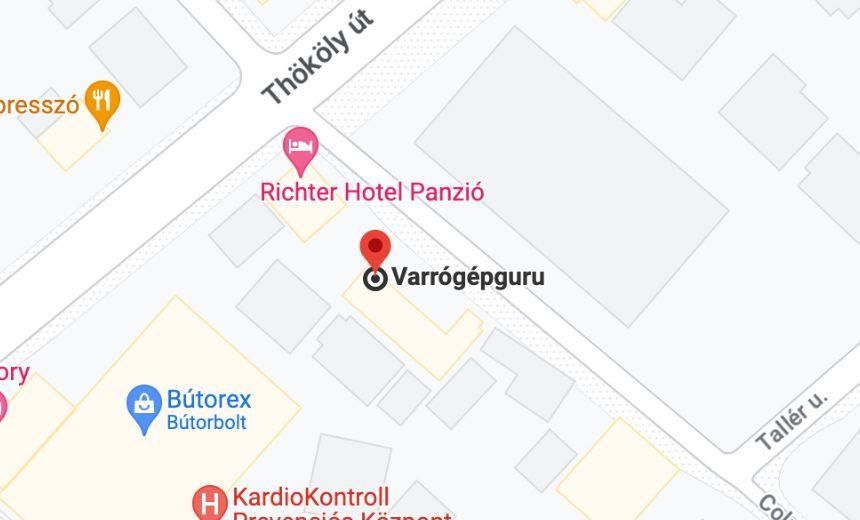 Varrógépguru üzlet
